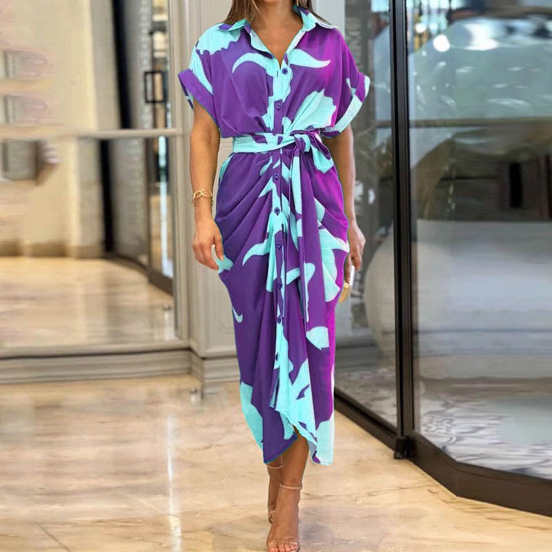 Robe imprimée élégante