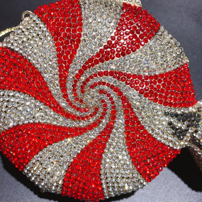 Pochette Diamant Bonbon – Cristal Élégant