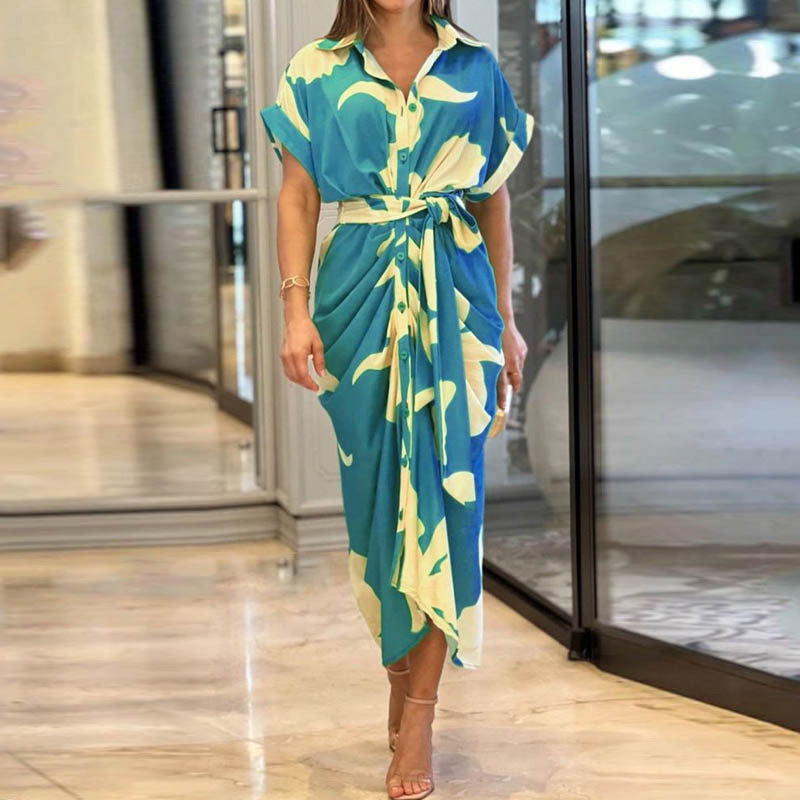 Robe imprimée élégante