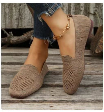 Mocassins Tricotés Élégants