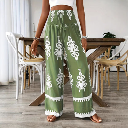 Pantalon Femme 3D – Taille Haute Élégant