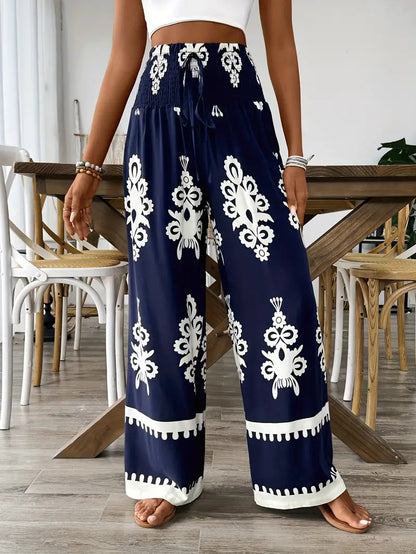 Pantalon Femme 3D – Taille Haute Élégant