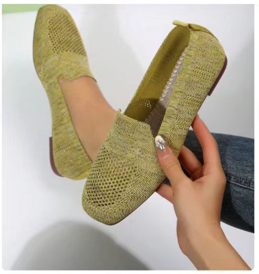 Mocassins Tricotés Élégants