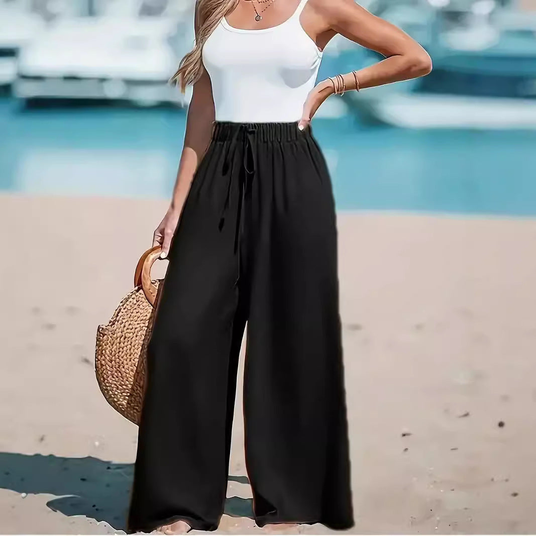 Pantalon Large Style Décontracté